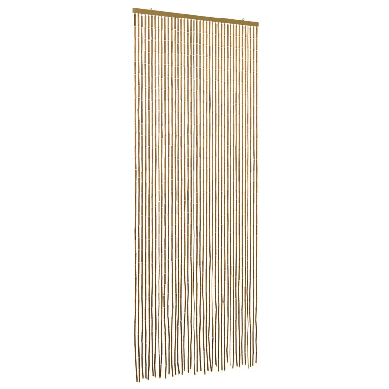 Kenkėjų Durų Užuolaida multicolor 90 x 200 cm Bambukas