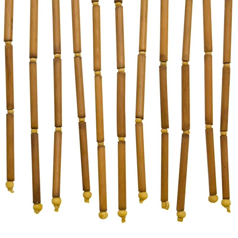 Kenkėjų Durų Užuolaida multicolor 90 x 200 cm Bambukas