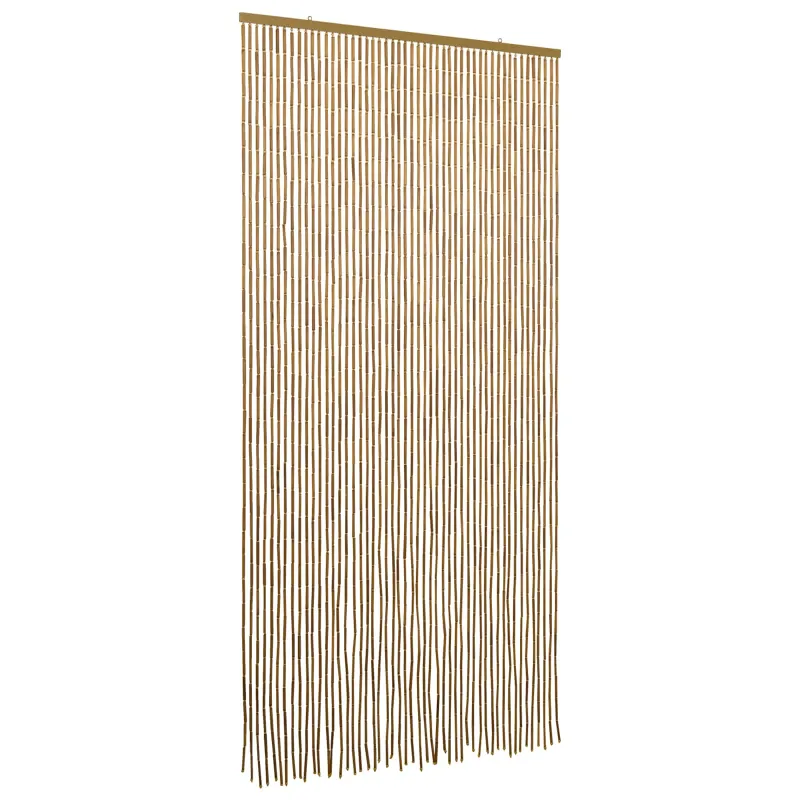 Kenkėjų Durų Užuolaida multicolor 100 x 200 cm Bambukas