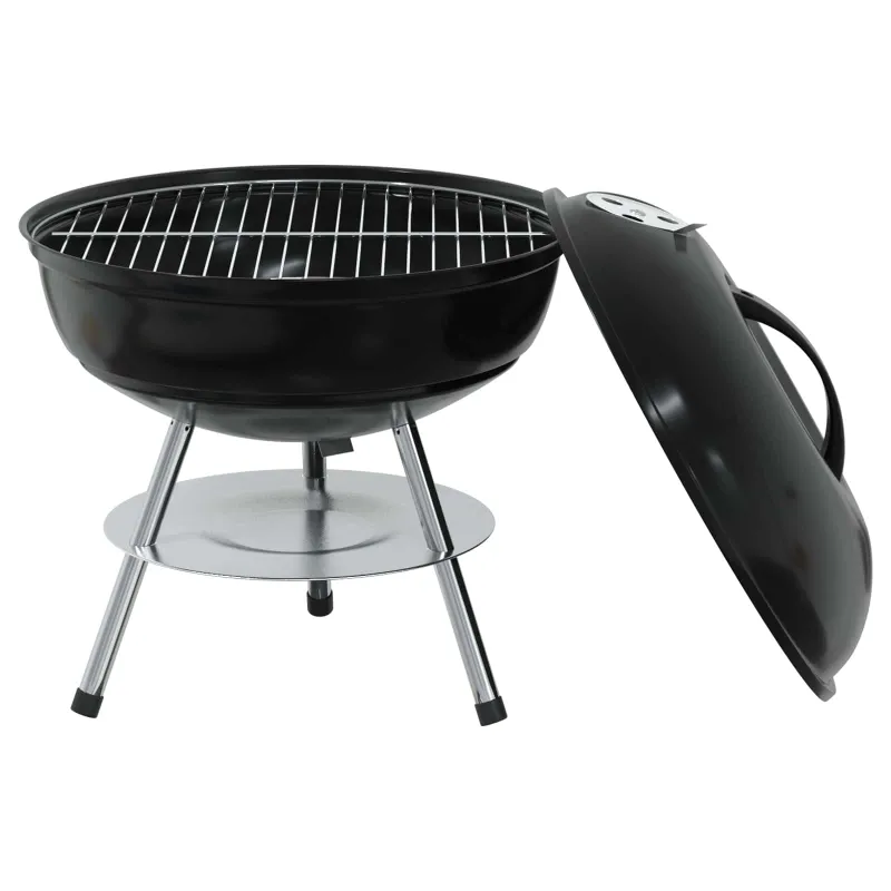 Anglinė kepsninė Juoda 36,5 x 36,5 x 40 cm