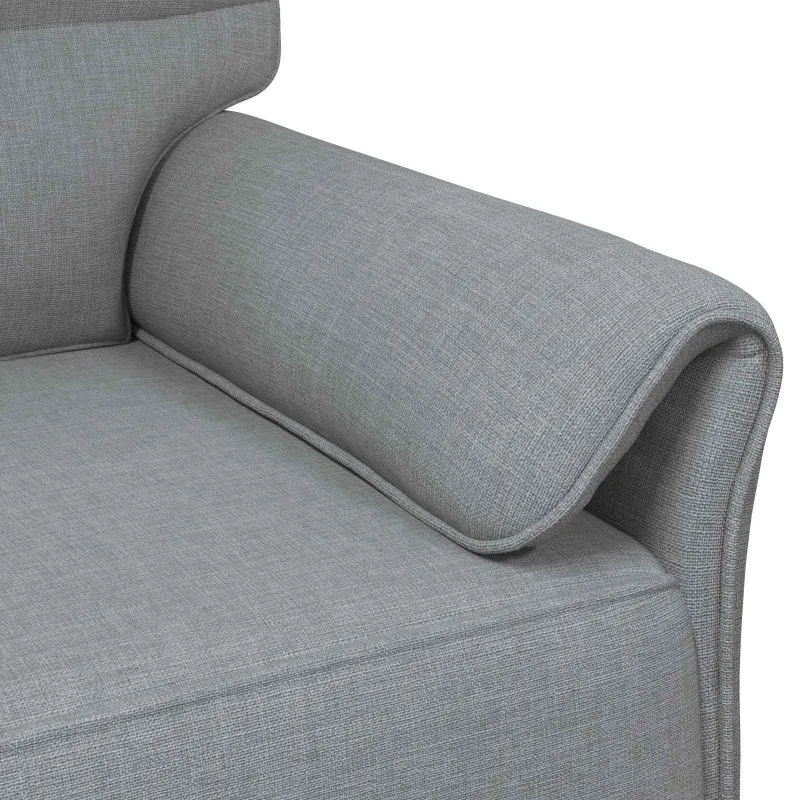 Sofa 100% poliesteris metalinis rėmas MDF, fanera