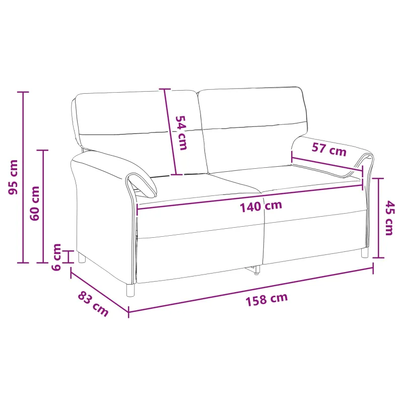Sofa 100% poliesteris metalinis rėmas MDF, fanera