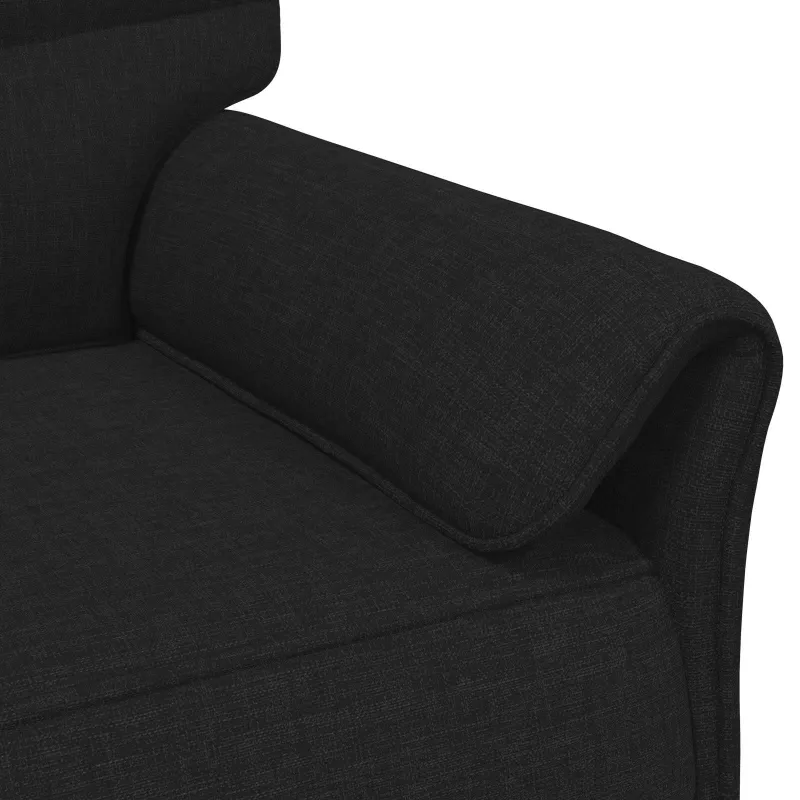 Sofa 100% poliesteris metalinis rėmas MDF, fanera