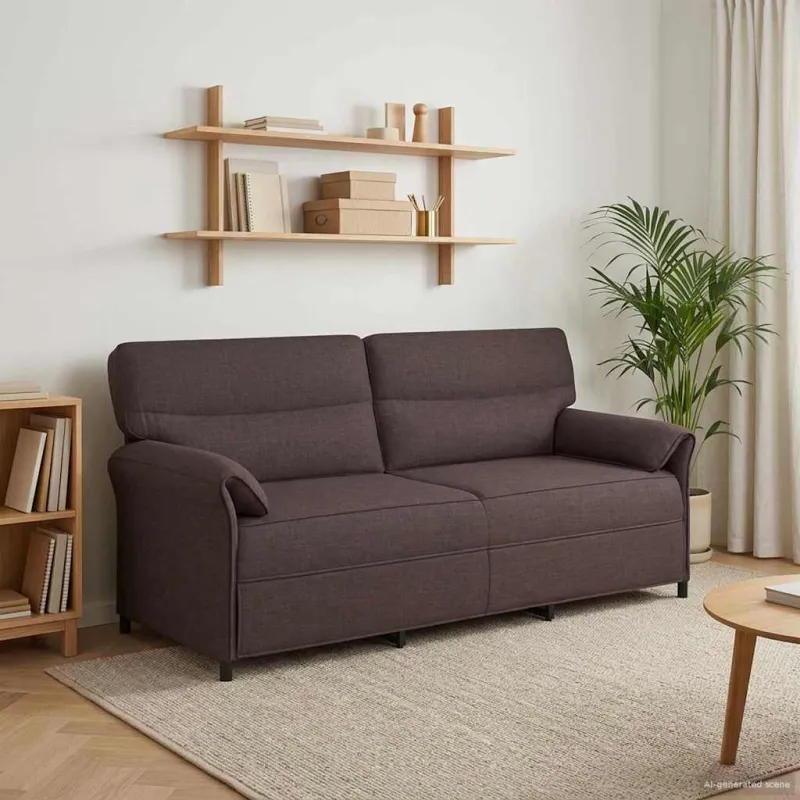 Sofa 100% poliesteris metalinis rėmas MDF, fanera