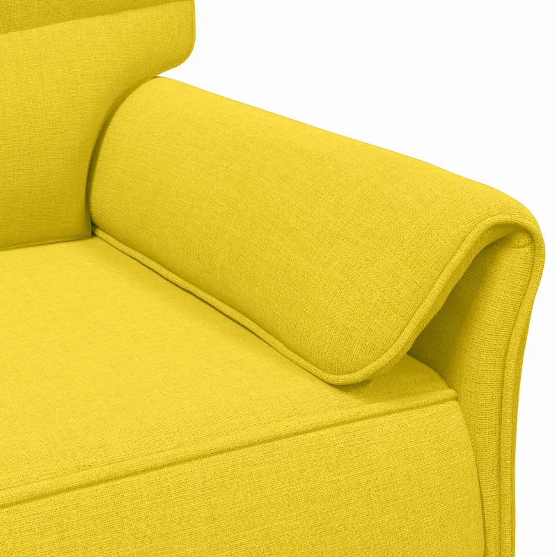 Sofa 100% poliesteris metalinis rėmas MDF, fanera