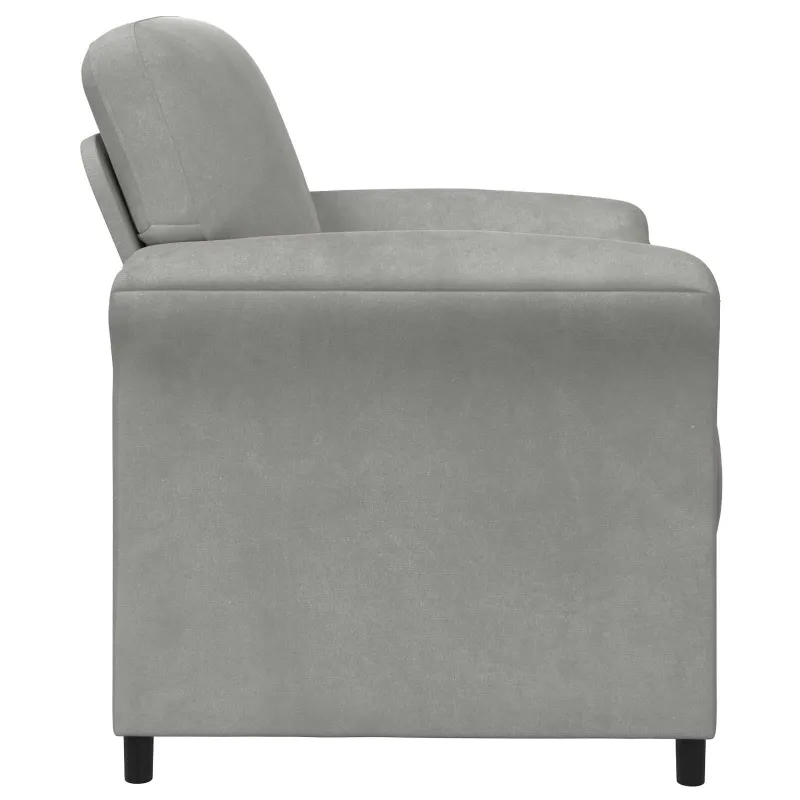 1 vietos sofa Šviesiai pilka 88 x 83 x 95 cm Aksomas