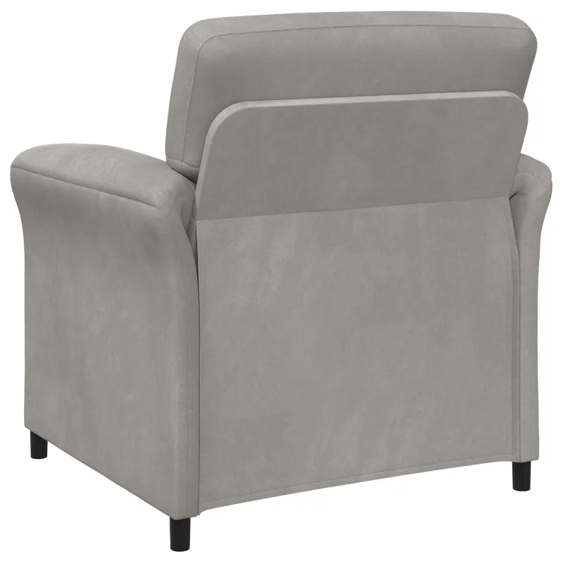 1 vietos sofa Šviesiai pilka 88 x 83 x 95 cm Aksomas
