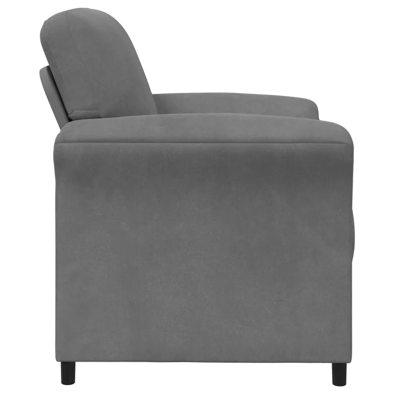 1 vietos sofa Tamsiai pilka 88 x 83 x 95 cm Aksomas