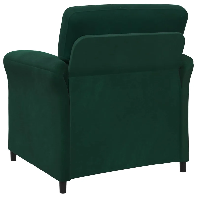 1 vietos sofa Tamsiai žalia 88 x 83 x 95 cm Aksomas