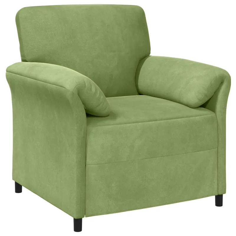 1 vietos sofa Šviesiai žalia 88 x 83 x 95 cm Aksomas