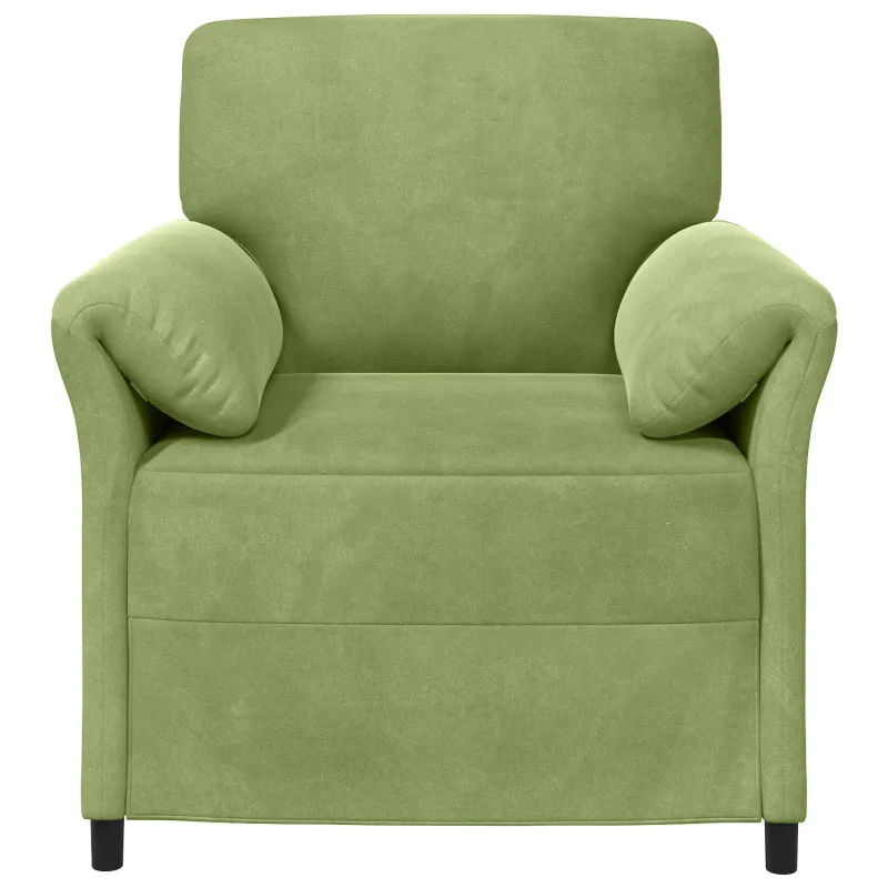 1 vietos sofa Šviesiai žalia 88 x 83 x 95 cm Aksomas