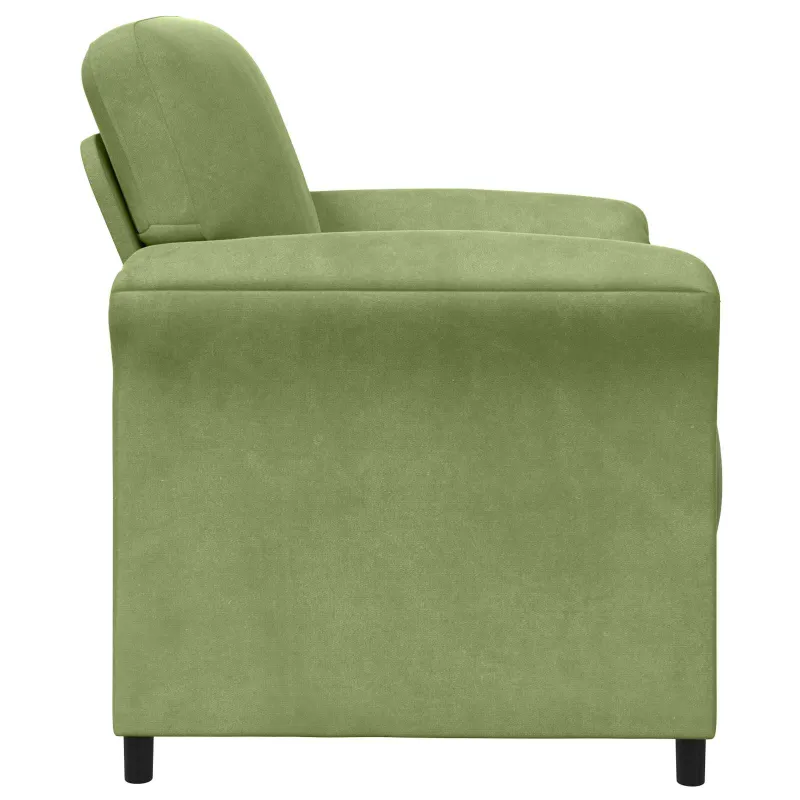 1 vietos sofa Šviesiai žalia 88 x 83 x 95 cm Aksomas