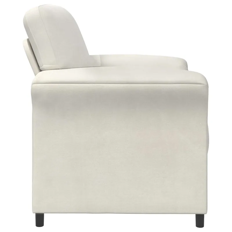 1 vietos sofa Kreminė 88 x 83 x 95 cm Aksomas