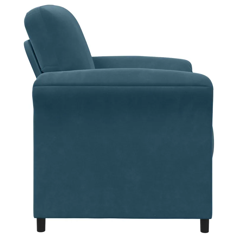 1 vietos sofa Mėlyna 88 x 83 x 95 cm Aksomas