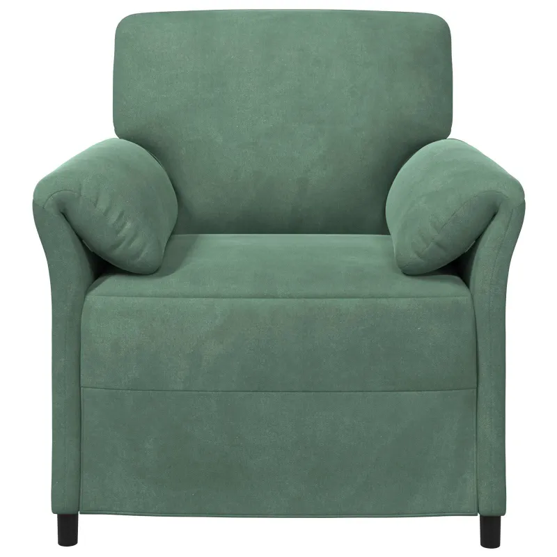 1 vietos sofa Jūrinė žalia 88 x 83 x 95 cm Aksomas