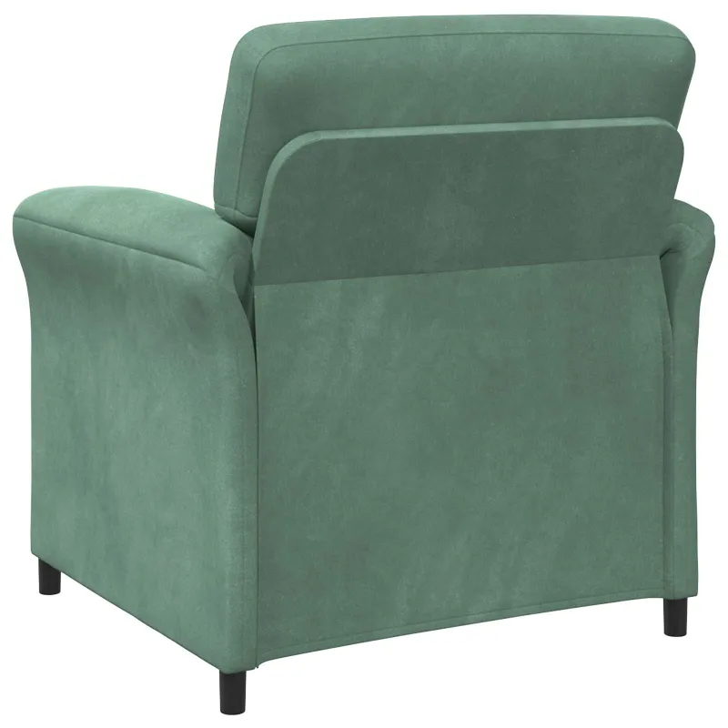 1 vietos sofa Jūrinė žalia 88 x 83 x 95 cm Aksomas