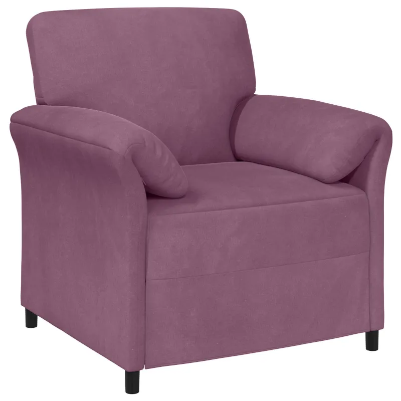 1 vietos sofa Violetinė 88 x 83 x 95 cm Aksomas
