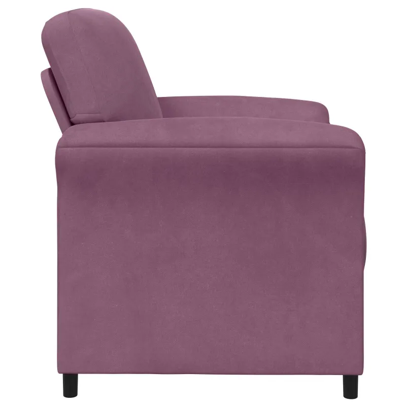 1 vietos sofa Violetinė 88 x 83 x 95 cm Aksomas