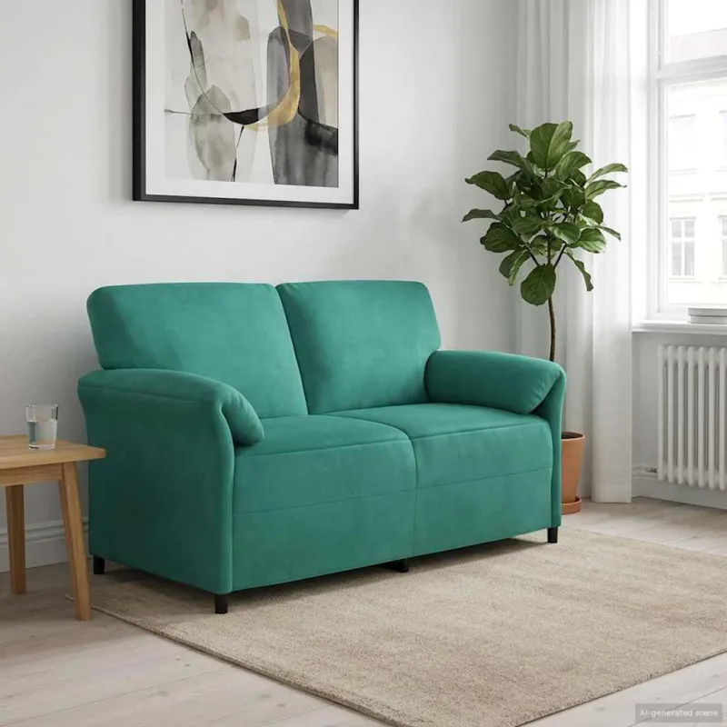 Dvitaškė sofa Turkio 158 x 83 x 95 cm Aksomas