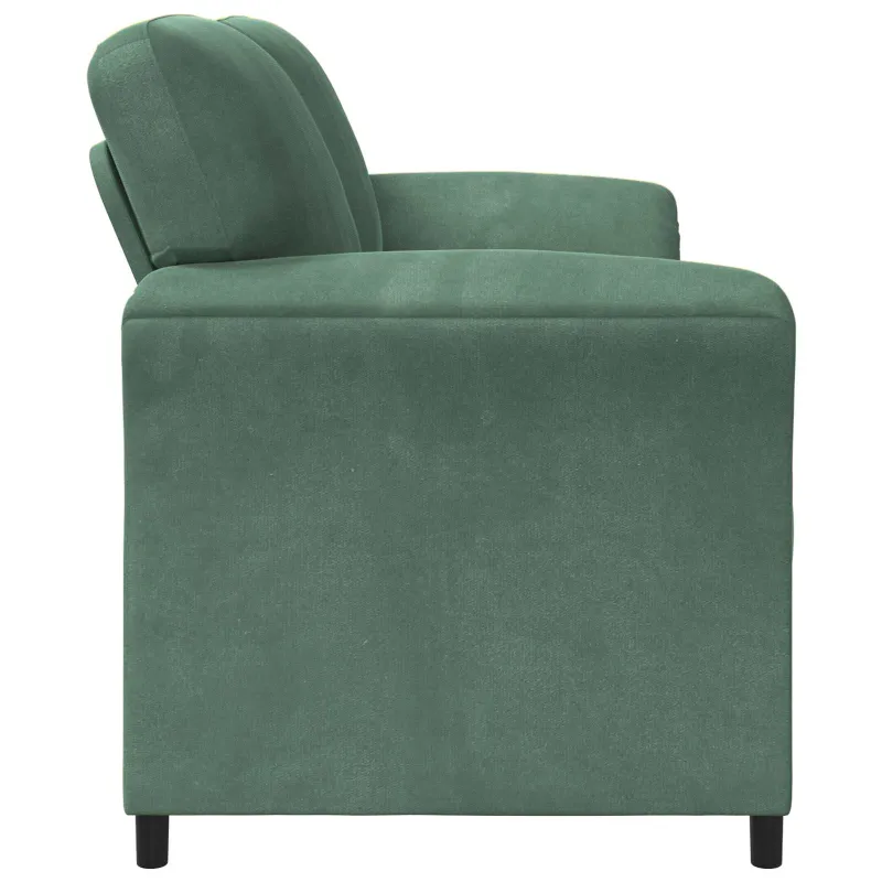 Dvitaškė sofa Jūrinė žalia 158 x 83 x 95 cm Aksomas