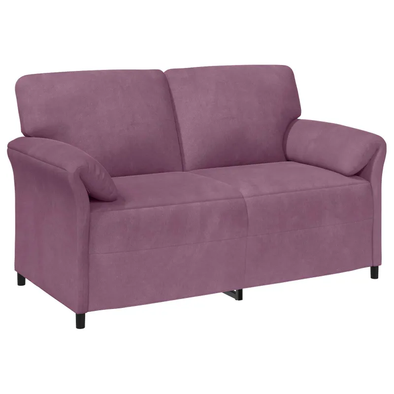 Dvitaškė sofa Violetinė 158 x 83 x 95 cm Aksomas