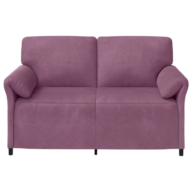 Dvitaškė sofa Violetinė 158 x 83 x 95 cm Aksomas