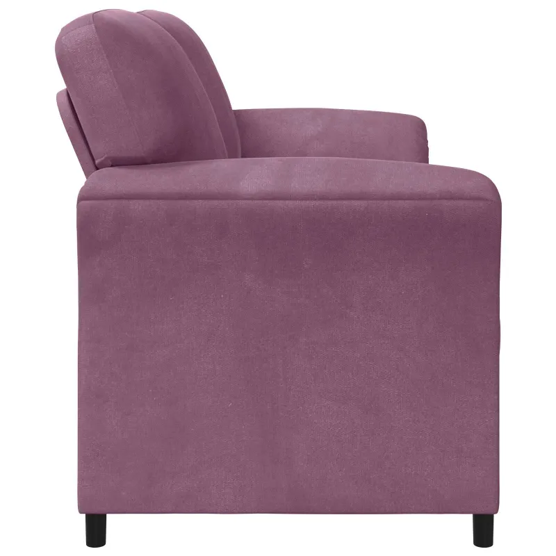 Dvitaškė sofa Violetinė 158 x 83 x 95 cm Aksomas