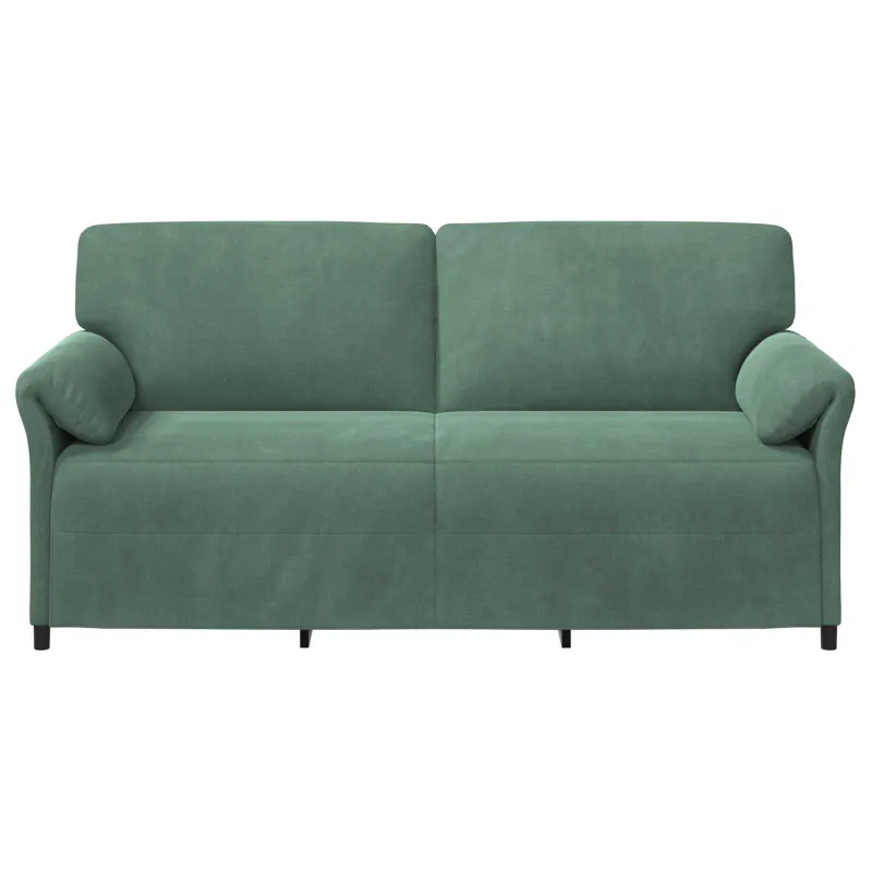 3-Vietis Sofa Jūrinė žalia 198 x 83 x 95 cm Aksomas
