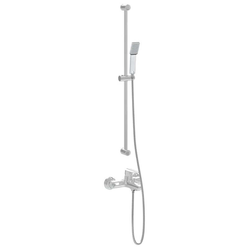 Dušo galvutės rinkinys Chromo 150 cm Nerūdijantis plienas