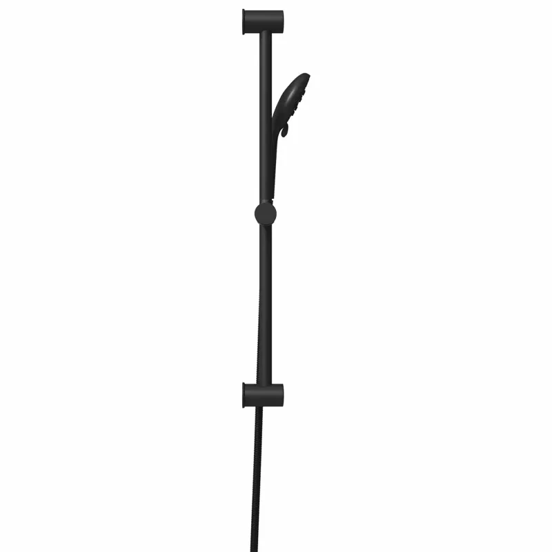 Dušo sistemos rinkinys Juoda 70 cm Nerūdijantis plienas