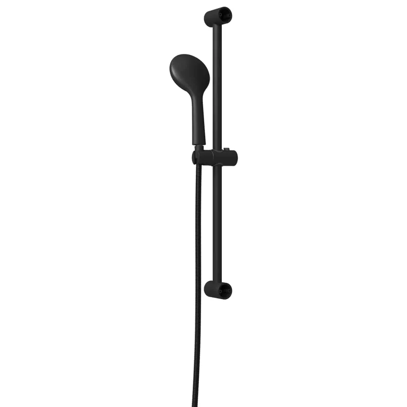 Dušo sistemos rinkinys Juoda 70 cm Nerūdijantis plienas