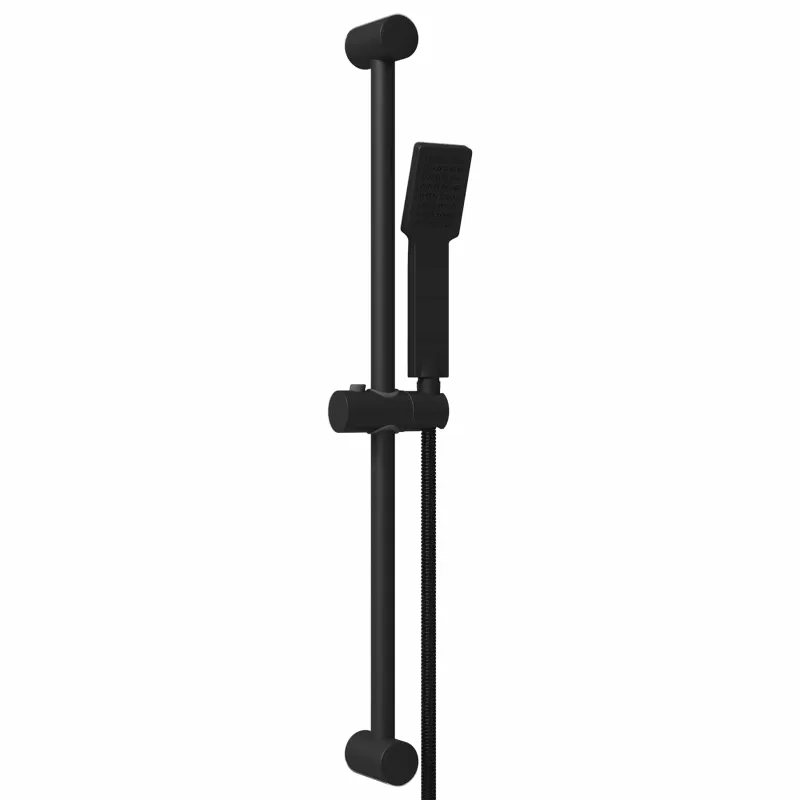 Dušo sistemos rinkinys Juoda 70 cm Nerūdijantis plienas
