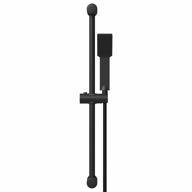 Dušo sistemos rinkinys Juoda 70 cm Nerūdijantis plienas