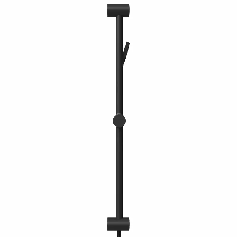 Dušo sistemos rinkinys Juoda 70 cm Nerūdijantis plienas