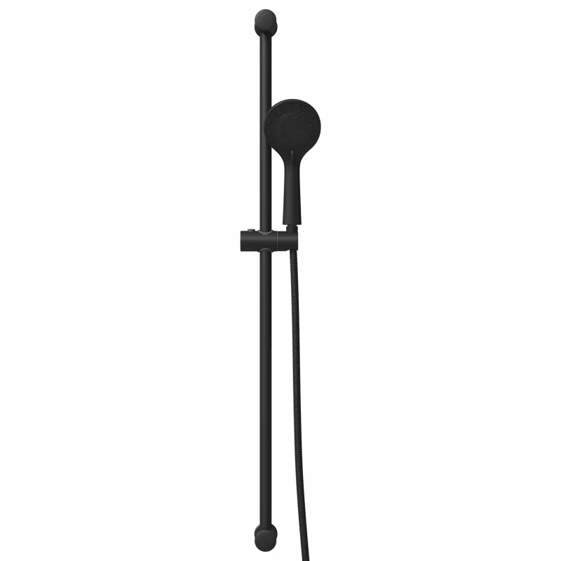 Dušo sistemos rinkinys Juoda 100 cm Nerūdijantis plienas