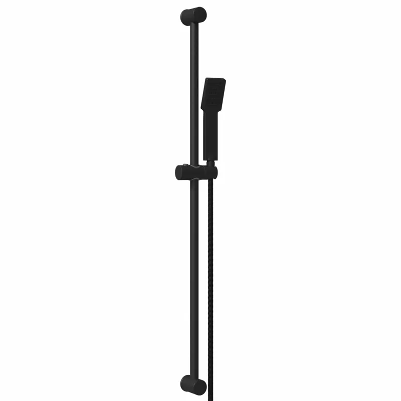 Dušo sistemos rinkinys Juoda 100 cm Nerūdijantis plienas