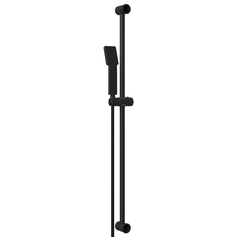 Dušo sistemos rinkinys Juoda 100 cm Nerūdijantis plienas