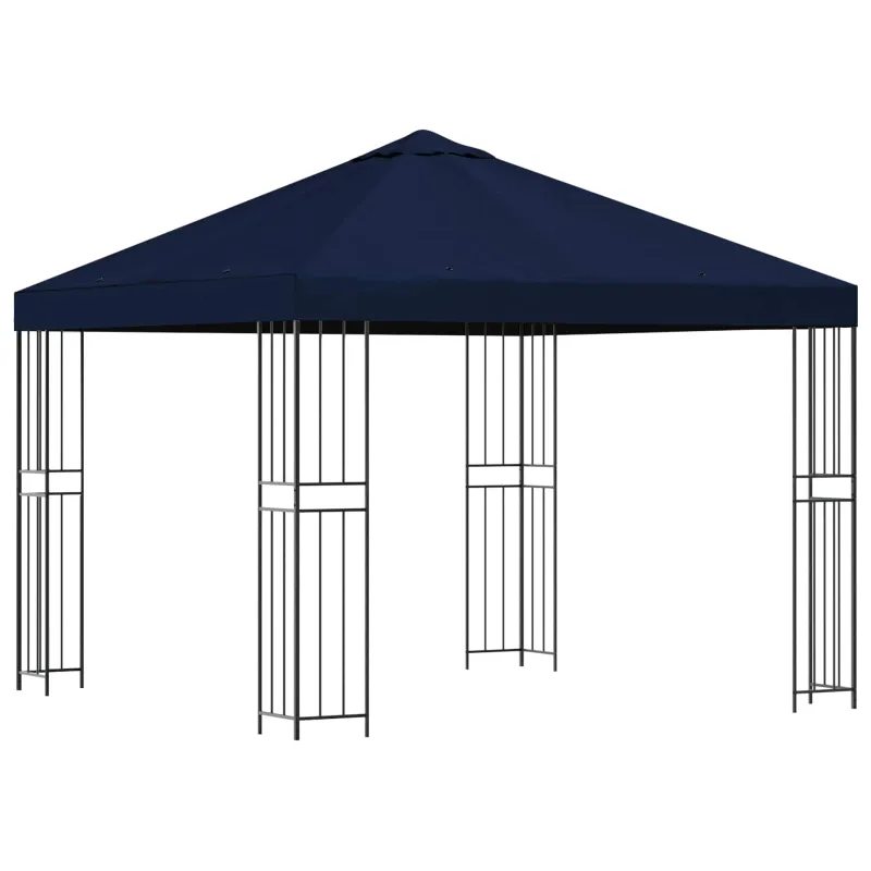 Pavėsinė 3 x 3 m Mėlyna Poliesteris ir plienas 190 gsm