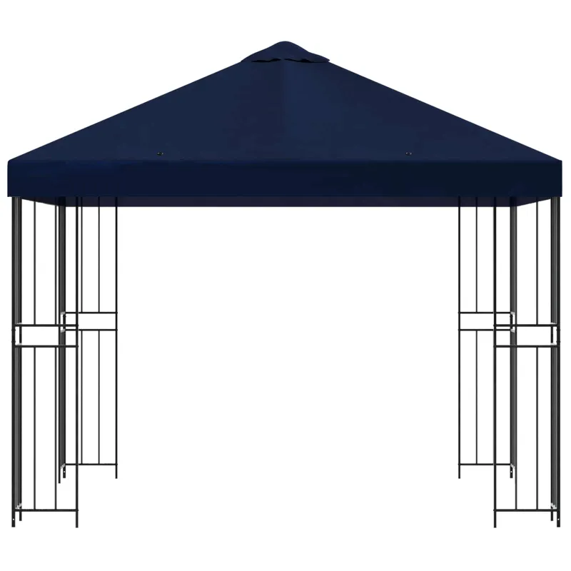 Pavėsinė 3 x 3 m Mėlyna Poliesteris ir plienas 190 gsm