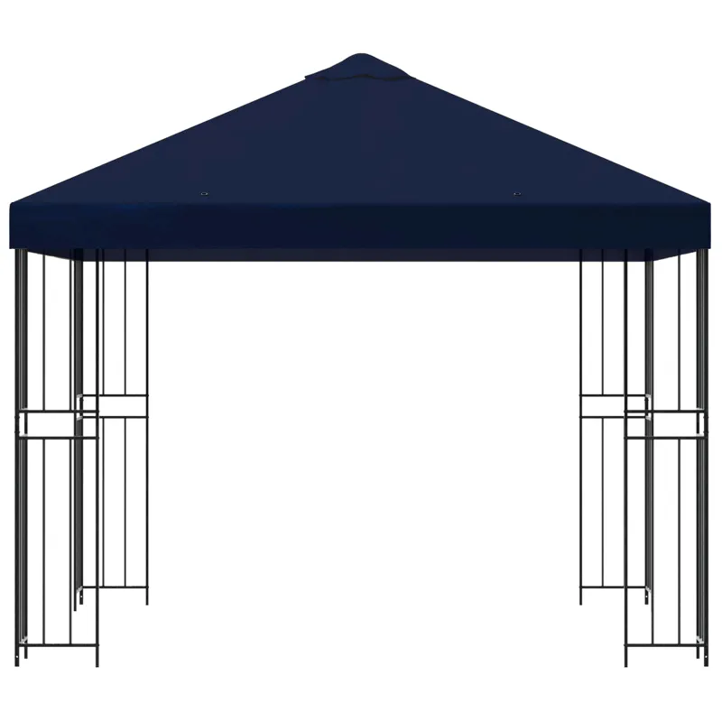 Pavėsinė 3 x 3 m Mėlyna Poliesteris ir plienas 190 gsm
