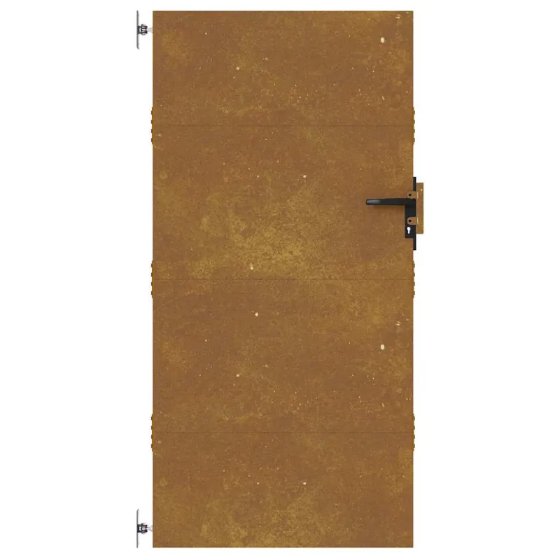 Sodo vartai, 85x200 cm, Corten plienas