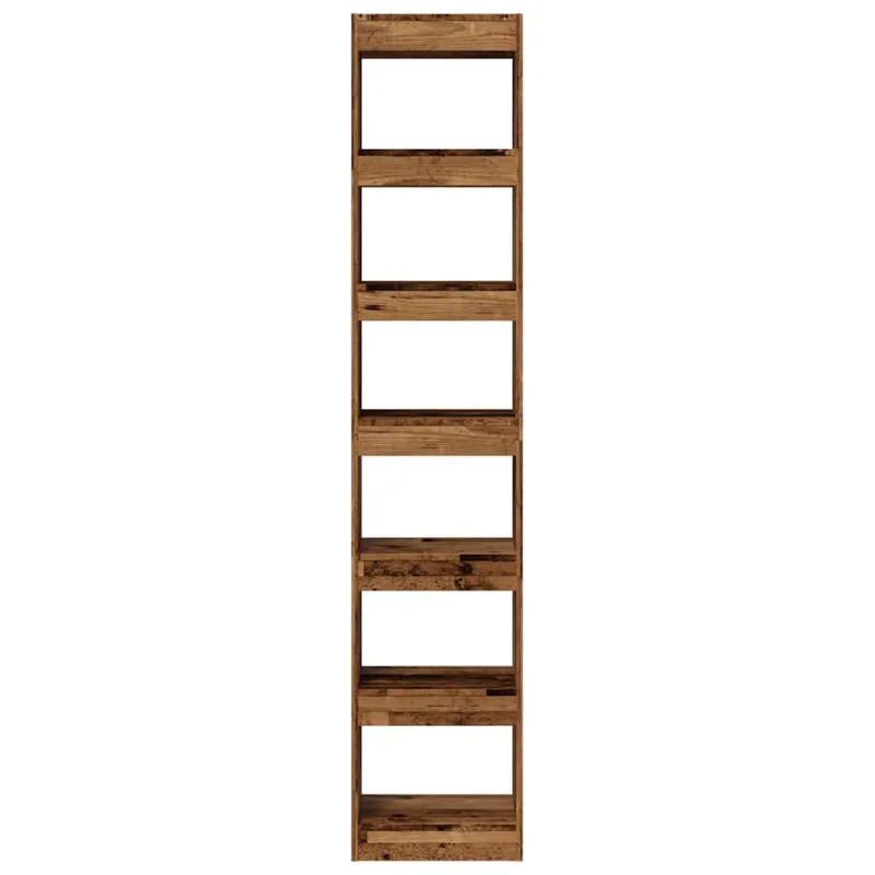 knygų spinta/kambario pertvara Old Wood 40x30x198 cm