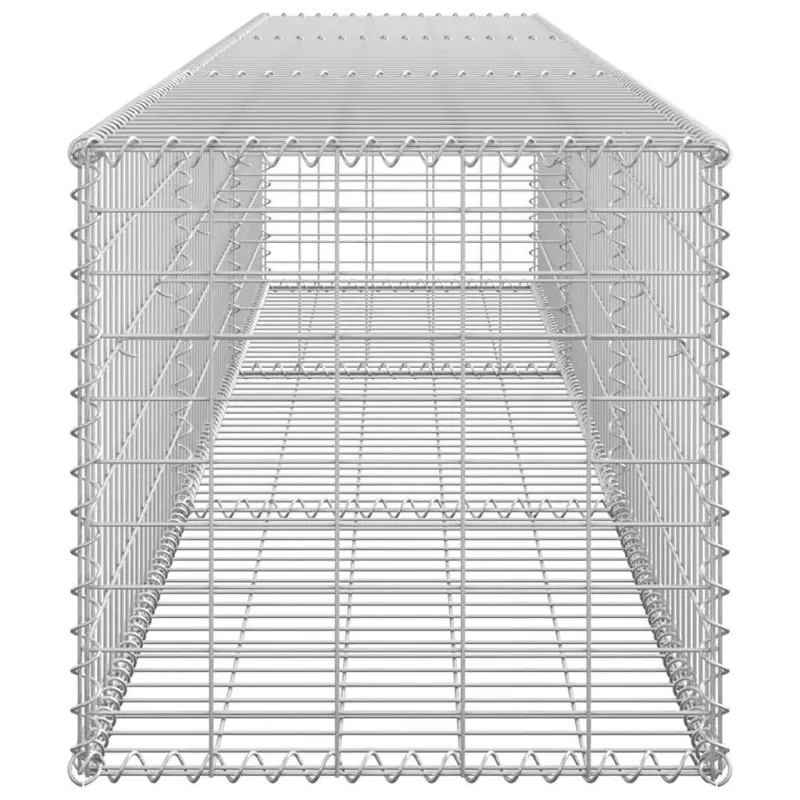 Gabiono siena su dang., galvanizuotas plienas, 300x50x50cm