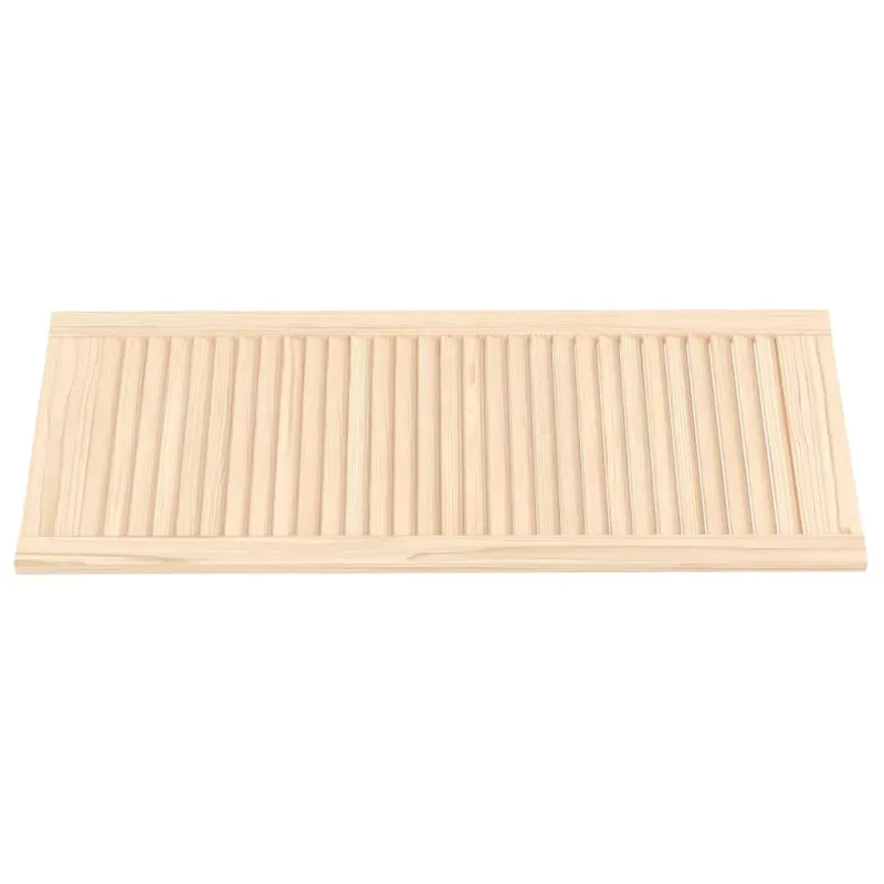 Spintelės durelės, 99,3x39,4cm, pušis, žaliuzių dizaino
