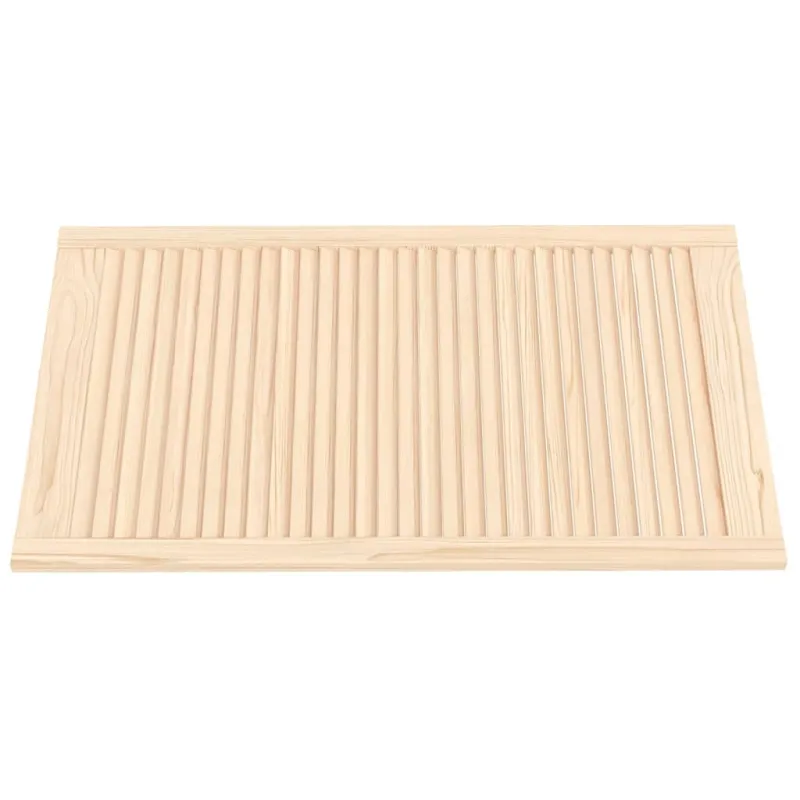 Spintelės durelės, 2vnt., 99,3x59,4cm, pušis, žaliuzių dizaino