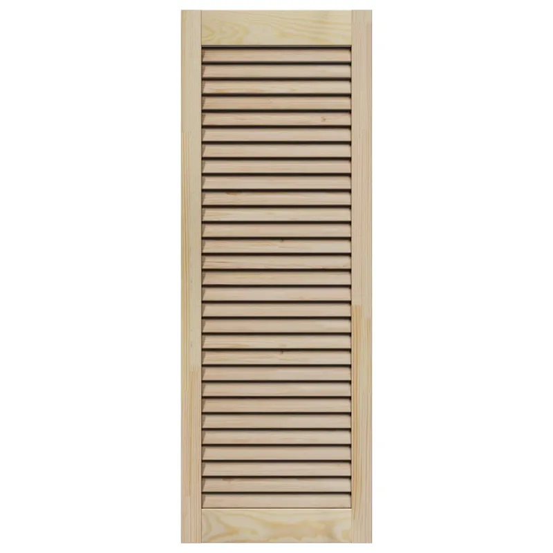Spintelės durys su durimis 4 pcs Natūrali 110 x 2,1 x 39,5 cm