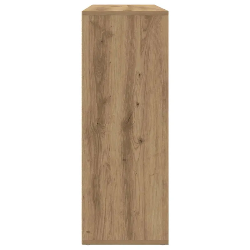 Kabalas su stalčių 2 pcs Amatininkų ąžuolas 60 x 31 x 84 cm