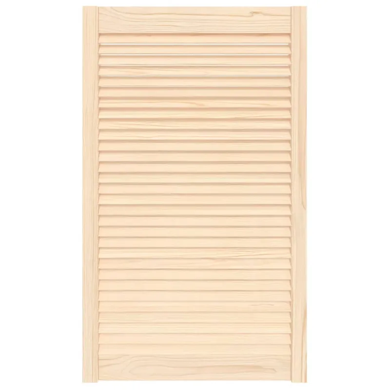 Spintelės durelės, 99,3x59,4cm, pušis, žaliuzių dizaino