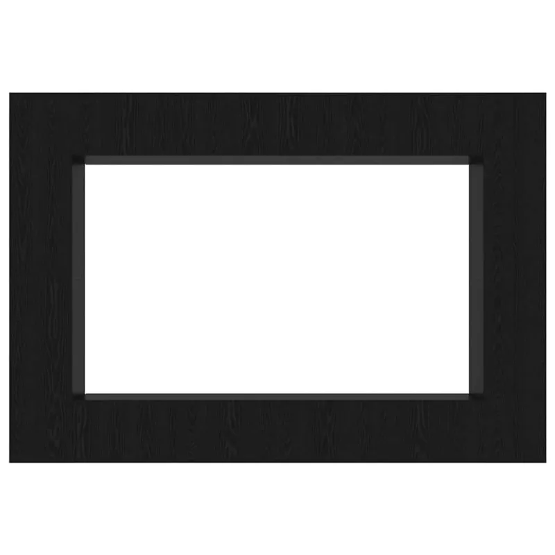 TV spintelių komplektas 8 pcs Juodas ąžuolas 100 x 30 x 30 cm