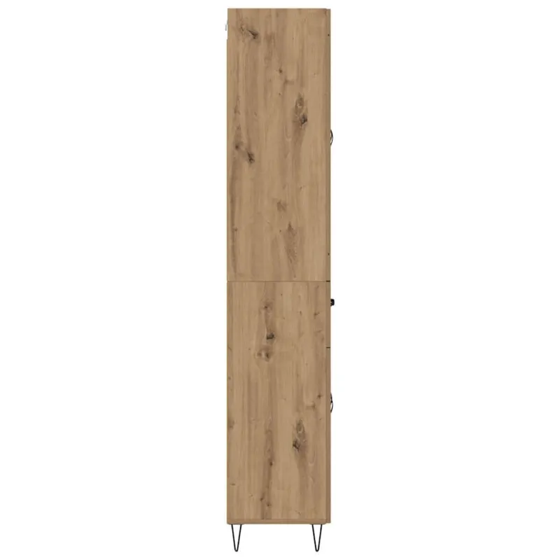 Aukštas spintelė Amatininkų ąžuolas 69,5 x 34 x 180 cm